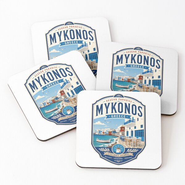 Item preview, Mykonos Greece Aegean Paradise Cyclades Islands Travel Vacation Souvenir designed and sold by Simsimah26Parks.