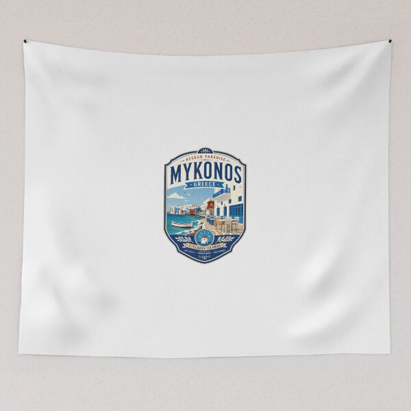 Item preview, Mykonos Greece Aegean Paradise Cyclades Islands Travel Vacation Souvenir designed and sold by Simsimah26Parks.