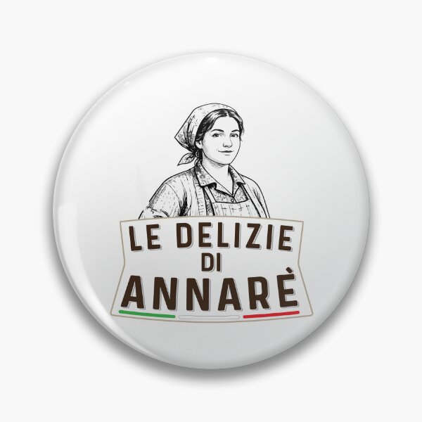 Item preview, Le Delizie di Annare Vintage Italian Woman Chef Emblem designed and sold by fspwbv.