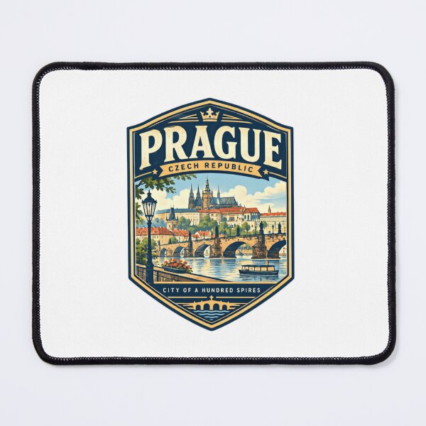 Item preview, Prague Czech Republic City Of A Hundred Spires European Travel Souvenir designed and sold by Simsimah26Parks.