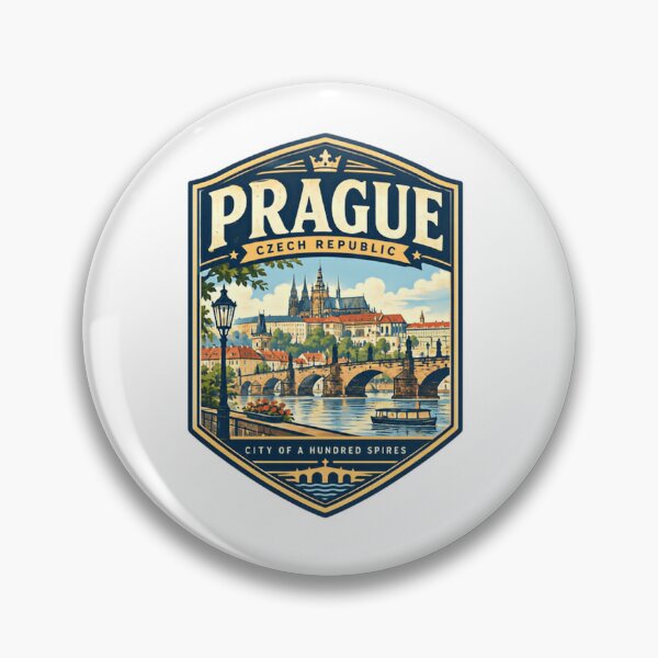 Item preview, Prague Czech Republic City Of A Hundred Spires European Travel Souvenir designed and sold by Simsimah26Parks.