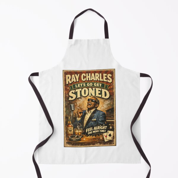 Item preview, Vintage Ray Charles Lets Go Get Stoned Poster designed and sold by Halifaxartguy.