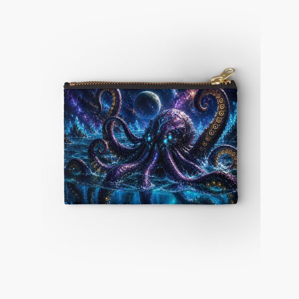 Item preview, Abyssal Cosmic Kraken – Guardian of the Stellar Ocean designed and sold by ZYVARENNE.