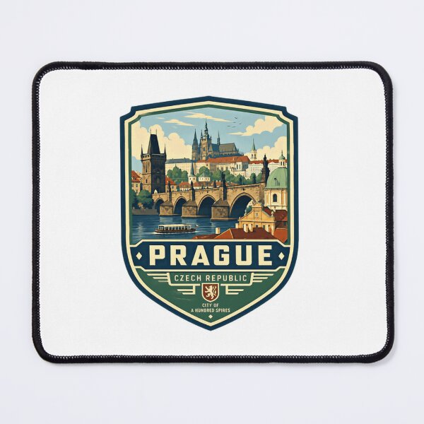 Item preview, Prague Czech Republic City Of A Hundred Spires European Travel Tourist Souvenir designed and sold by Simsimah26Parks.
