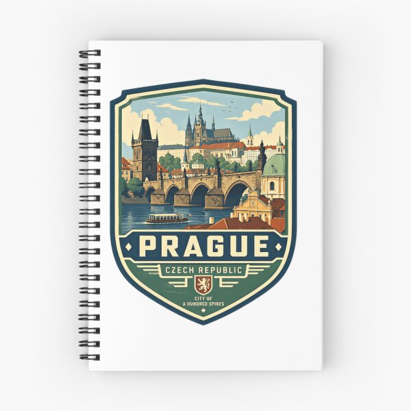 Item preview, Prague Czech Republic City Of A Hundred Spires European Travel Tourist Souvenir designed and sold by Simsimah26Parks.