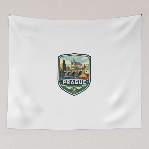 Item preview, Prague Czech Republic City Of A Hundred Spires European Travel Tourist Souvenir designed and sold by Simsimah26Parks.