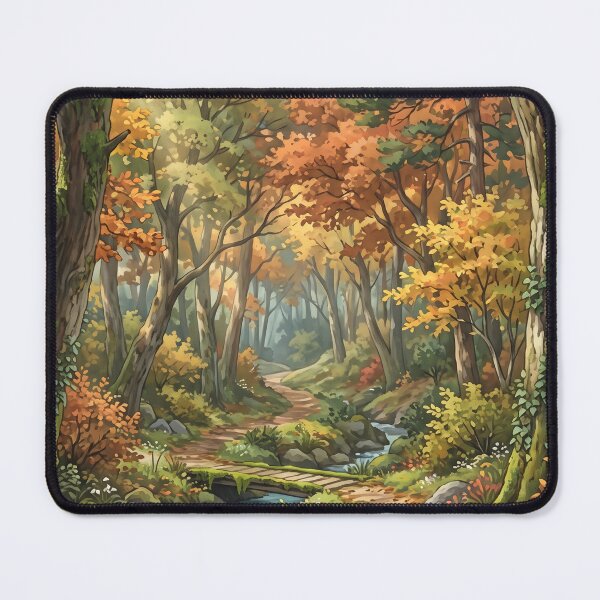 Item preview, 80s Retro Anime Forest Landscape designed and sold by Animania-AnimeS.
