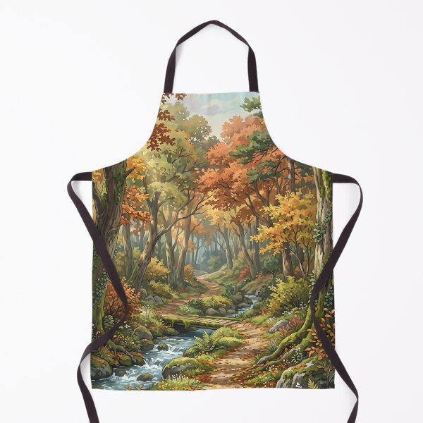 Item preview, 80s Retro Anime Forest Landscape designed and sold by Animania-AnimeS.