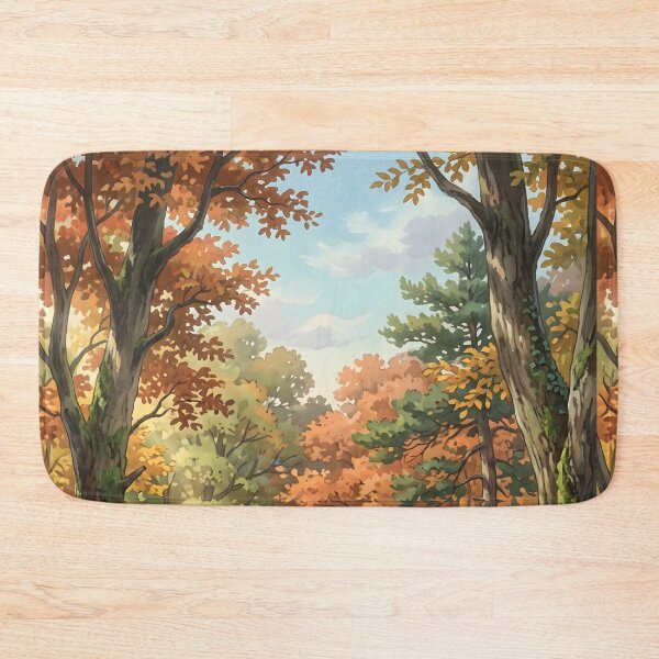 Item preview, 80s Retro Anime Forest Landscape designed and sold by Animania-AnimeS.