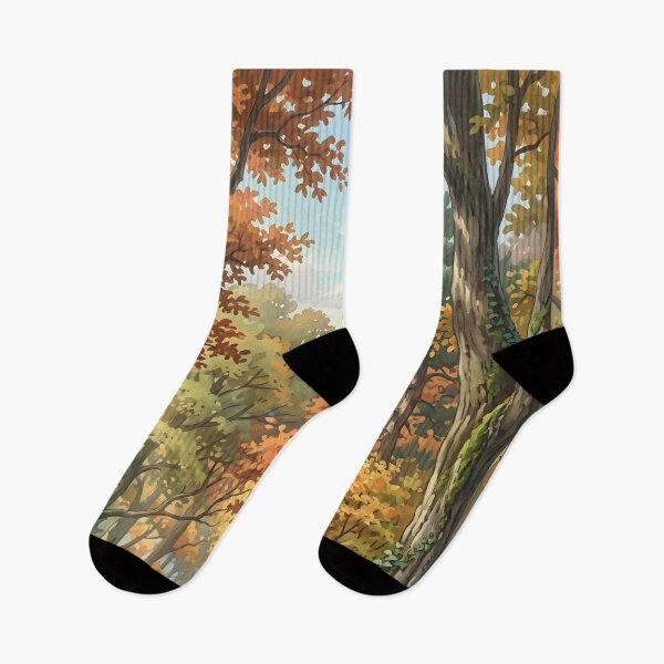 Item preview, 80s Retro Anime Forest Landscape designed and sold by Animania-AnimeS.