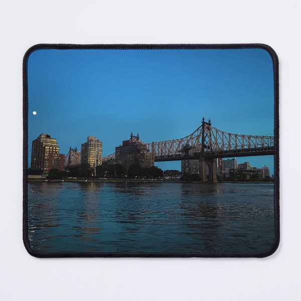 Artikelvorschau, Queensboro Bridge Nachtmond Manhattan NYC entworfen und verkauft von eleonoraingrid.
