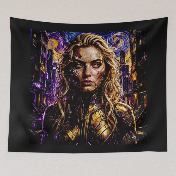 Item preview, Beautiful Cyber punk Woman #4 designed and sold by Helios Be. Lavsh.