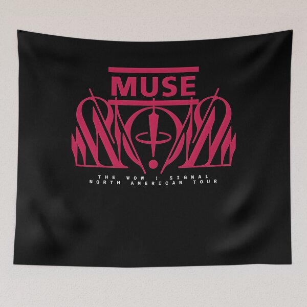 Item preview, Muse North American Tour Shirt, The Wow Signal Concert Graphic Tee, Rock Band Vintage Tour Gift designed and sold by Blebaylem.