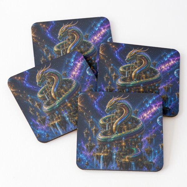 Item preview, Cosmic Serpent – Guardian of the Celestial City designed and sold by ZYVARENNE.