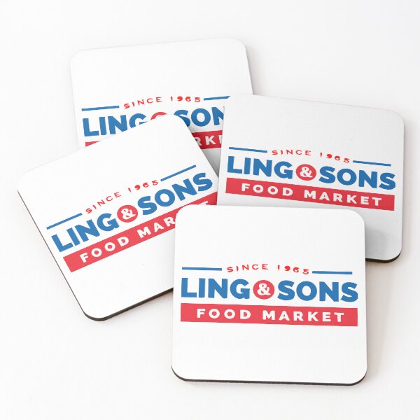 Item preview, Ling & Sons Food Market Since 1965 Classic Logo designed and sold by fspwbv.