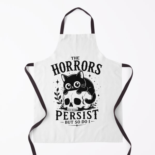 Item preview, Cute Gothic Cat Skull Horror Funny Dark Humor Halloween designed and sold by mraihan.