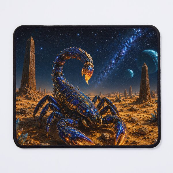 Item preview, Cosmic Scorpion – Galactic Creature designed and sold by ZYVARENNE.