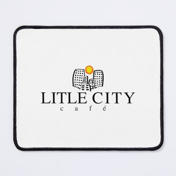 Item preview, Little City Cafe Minimalist Urban Buildings and Sun Logo designed and sold by fspwbv.