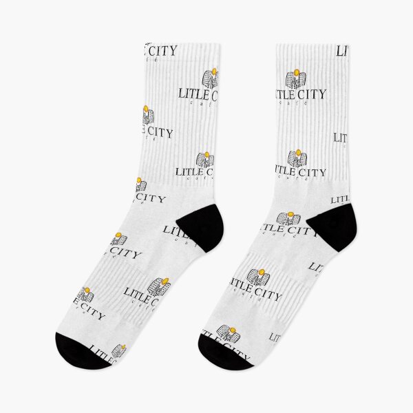 Item preview, Little City Cafe Minimalist Urban Buildings and Sun Logo designed and sold by fspwbv.