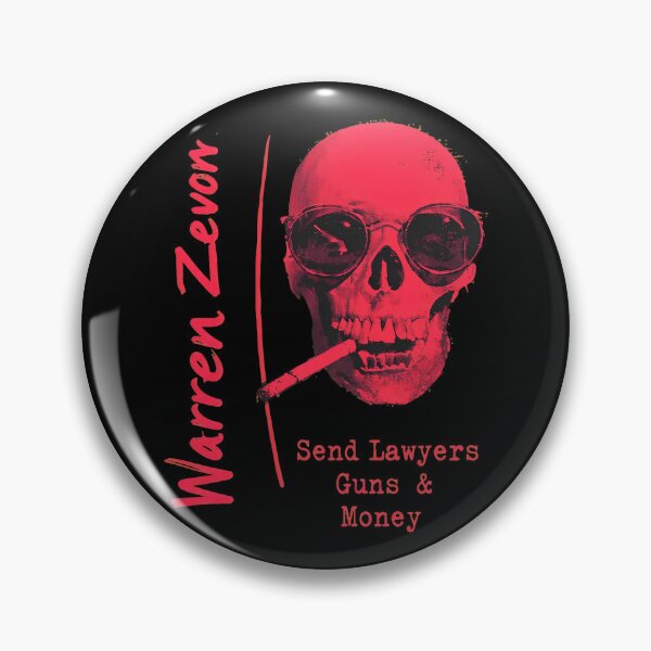 Item preview, Warren Zevon Send Lawyers Guns Money Skull Rock -36 designed and sold by CuteBots.