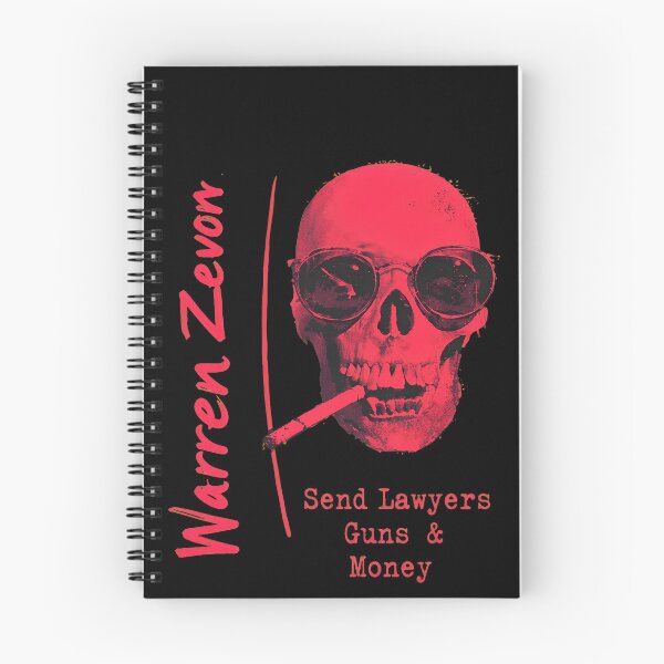 Item preview, Warren Zevon Send Lawyers Guns Money Skull Rock -36 designed and sold by CuteBots.