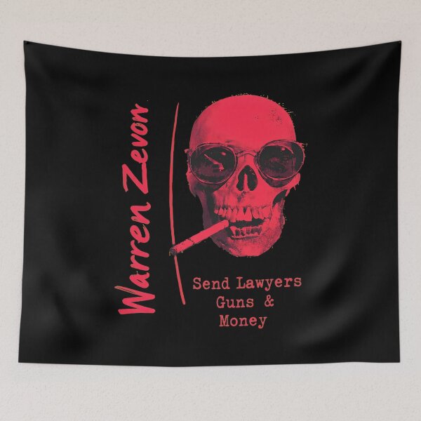 Item preview, Warren Zevon Send Lawyers Guns Money Skull Rock -36 designed and sold by CuteBots.