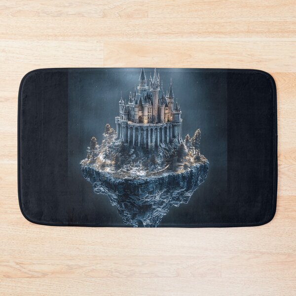 Item preview, 3d Render Of Fantasy Floating Castle, Cool designed and sold by Checho30.