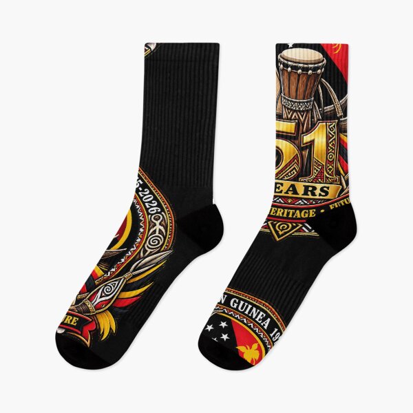 Item preview, Papua New Guinea 51 Years Independence Emblem — PNG Heritage designed and sold by DiiStyle.