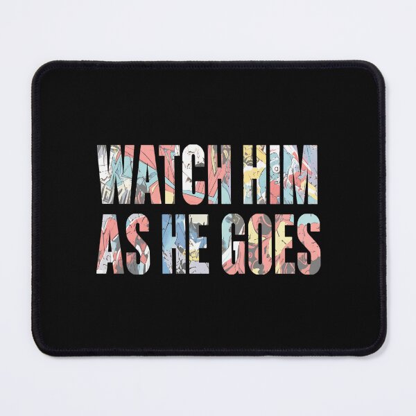 Item preview, WATCH HIM AS HE GOES Comic Text -2 designed and sold by CuteBots.