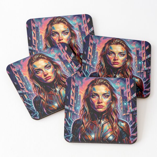 Item preview, Beautiful Cyber punk Woman #5 designed and sold by Helios Be. Lavsh.