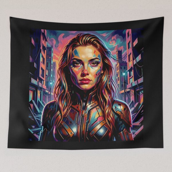 Item preview, Beautiful Cyber punk Woman #5 designed and sold by Helios Be. Lavsh.