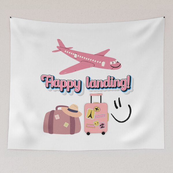 Aperçu de l'œuvre Happy landing créée et vendue par ImaginARTDesign.