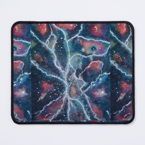 Item preview, The Universe Has Veins, Cosmic Lightning Watercolour designed and sold by ArithraStudio.
