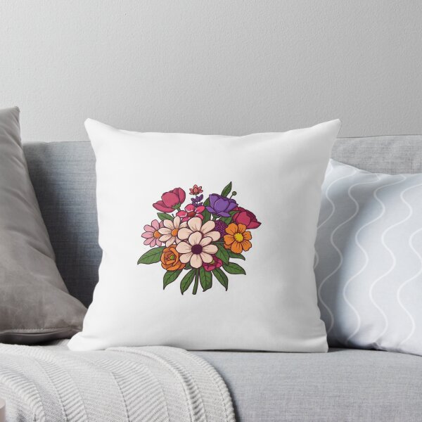 Item preview, Colorful Flower Bouquet Sticker – Cute Floral Botanical Sticker for Flower Lovers designed and sold by surbhiArt.