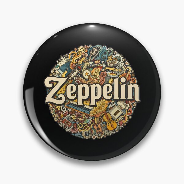 Item preview, Zeppelin Music Art -81 designed and sold by CuteBots.