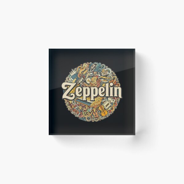 Item preview, Zeppelin Music Art -81 designed and sold by CuteBots.