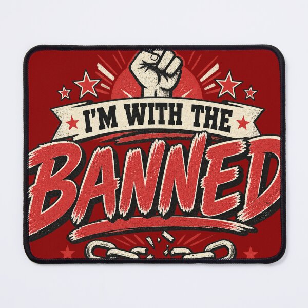Item preview, I AM WITH THE BANNED designed and sold by BLUESKY11a.