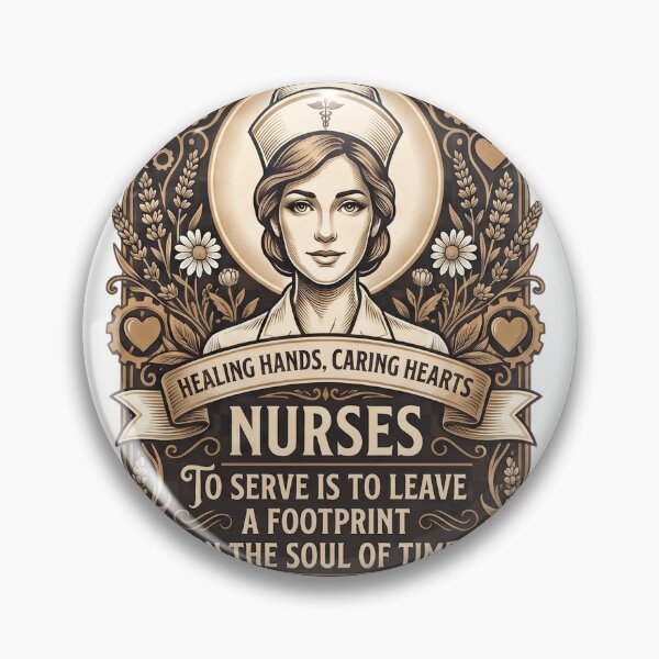 Item preview, Vintage Nurse Appreciation "Healing Hands designed and sold by MD_Design.