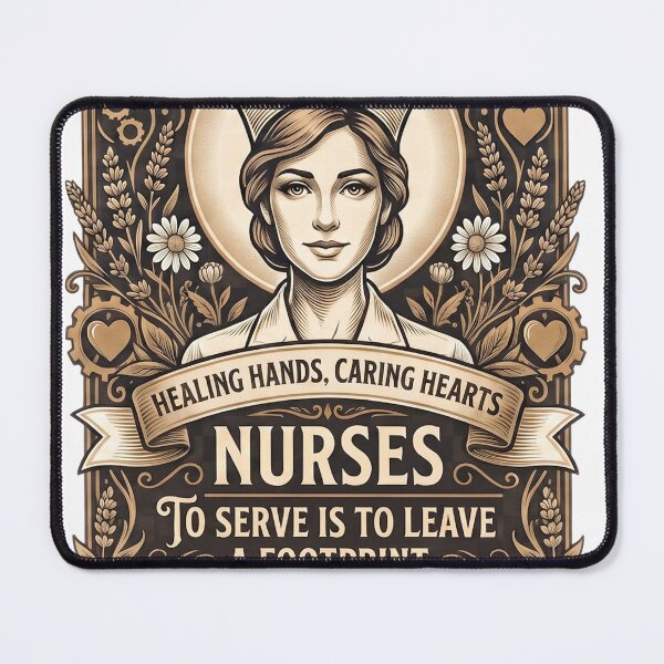 Item preview, Vintage Nurse Appreciation "Healing Hands designed and sold by MD_Design.