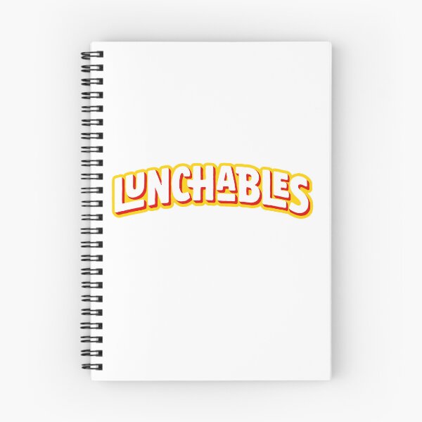 Item preview, Lunchables Bold Yellow and Red 3D Typography Logo designed and sold by fspwbv.