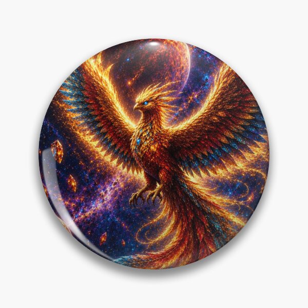 Item preview, Solar Phoenix – Cosmic Phoenix designed and sold by ZYVARENNE.