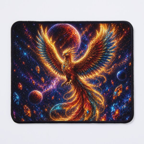 Item preview, Solar Phoenix – Cosmic Phoenix designed and sold by ZYVARENNE.