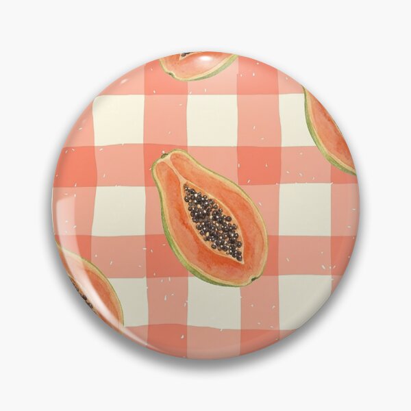 Item preview, slice papaya fruit pattern by Why designed and sold by tampansgang.
