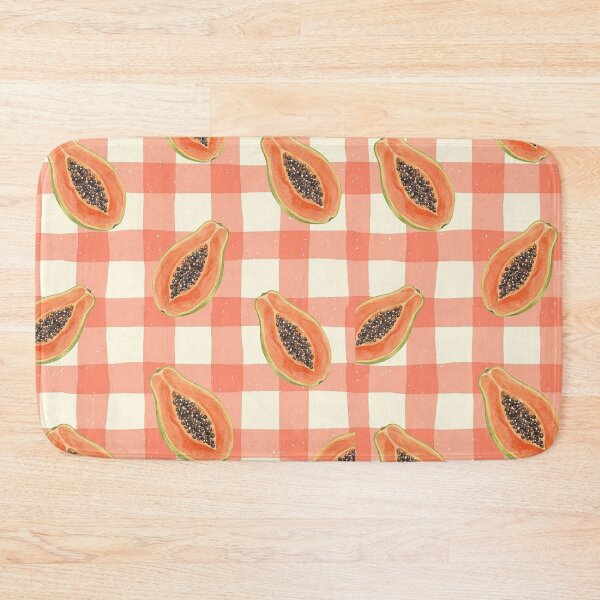 Item preview, slice papaya fruit pattern by Why designed and sold by tampansgang.