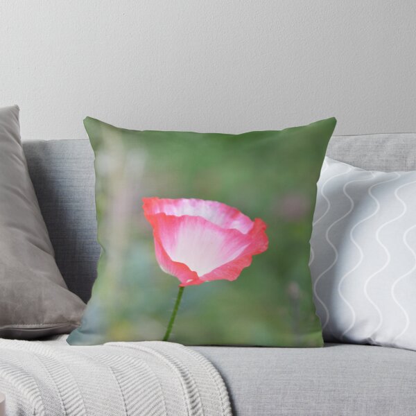Item preview, Bicolor Pink Poppy and Purple Cosmos designed and sold by MiraNadaPrints.