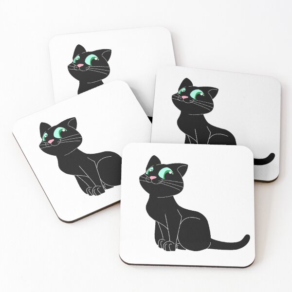 Item preview, mischievous black cat designed and sold by TheFrenchguy27.