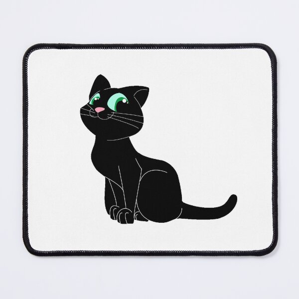 Item preview, mischievous black cat designed and sold by TheFrenchguy27.