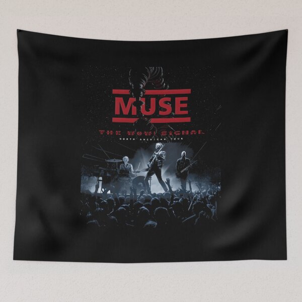 Item preview, Muse The Wow Signal North American Tour Shirt, Rock Band Concert Graphic Tee, Vintage Music Fan Gift designed and sold by howsamluca.