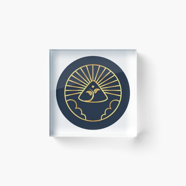 Item preview, Lyfe Elixirs Golden Sun Sprouts Sacred Geometry Crest designed and sold by fspwbv.