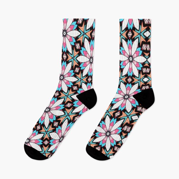 Item preview, Retro inspired floral design  designed and sold by PoloPrintsUK.
